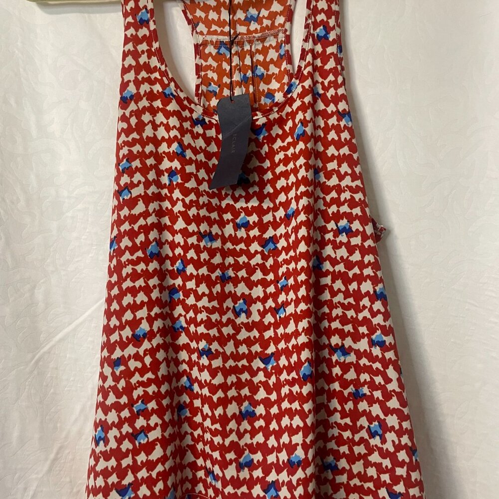 Eclair racer back hi-low top medium NWT